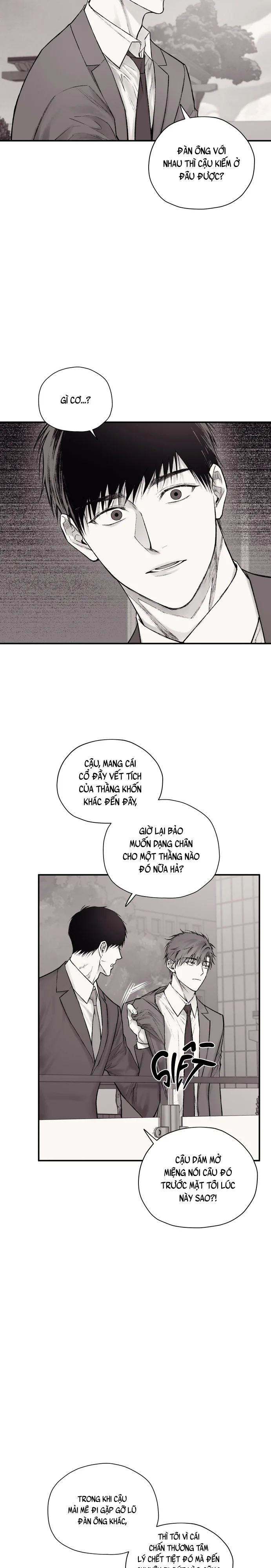 Gã Đàn Ông Dưới Căn Hầm Đang Bị Giam Cầm Trong Phòng Tôi Chapter 18 Trang 10