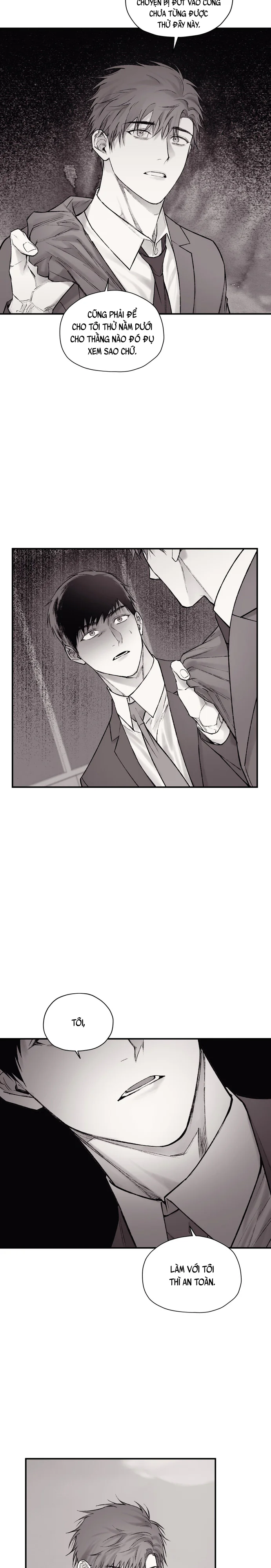 Gã Đàn Ông Dưới Căn Hầm Đang Bị Giam Cầm Trong Phòng Tôi Chapter 18 Trang 11