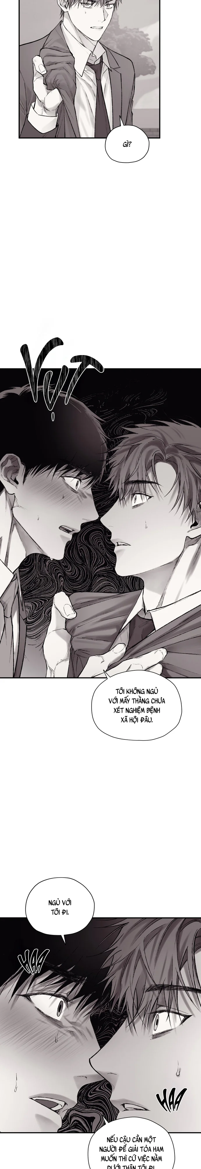 Gã Đàn Ông Dưới Căn Hầm Đang Bị Giam Cầm Trong Phòng Tôi Chapter 18 Trang 12