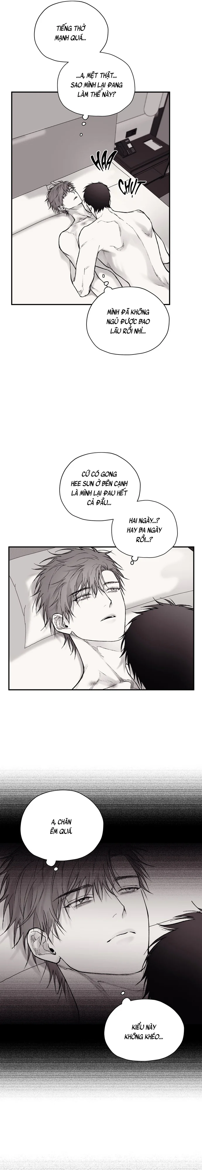 Gã Đàn Ông Dưới Căn Hầm Đang Bị Giam Cầm Trong Phòng Tôi Chapter 18 Trang 15