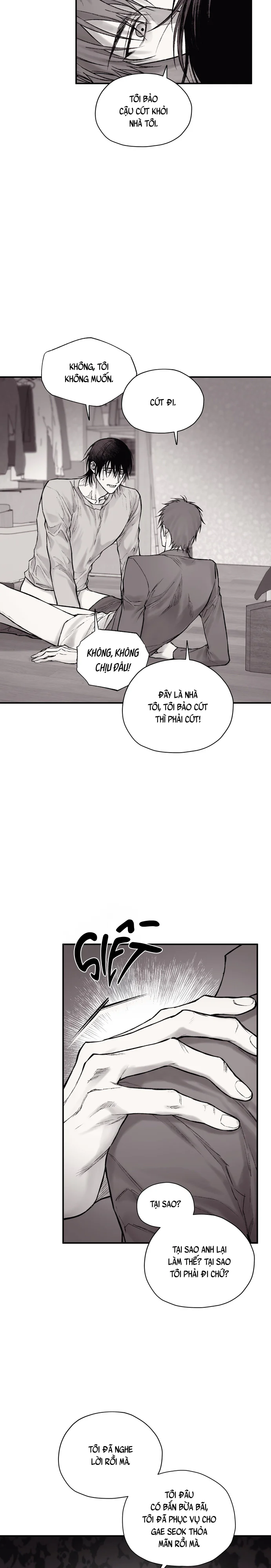 Gã Đàn Ông Dưới Căn Hầm Đang Bị Giam Cầm Trong Phòng Tôi Chapter 21 Trang 5