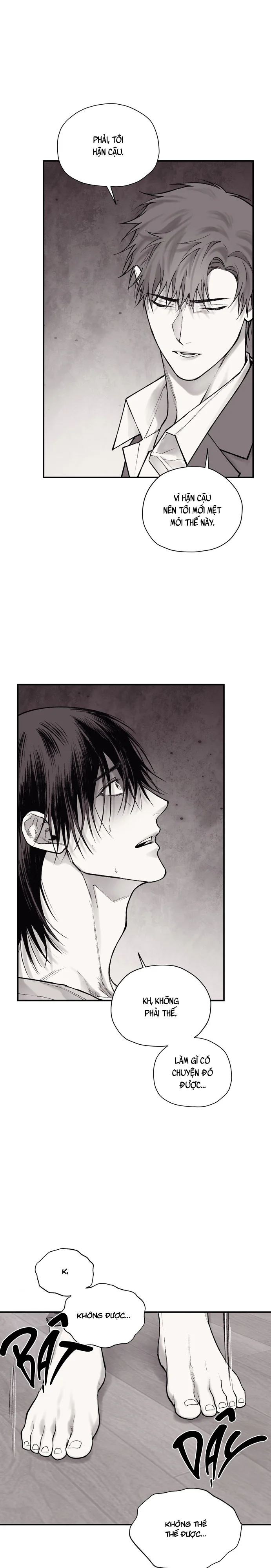 Gã Đàn Ông Dưới Căn Hầm Đang Bị Giam Cầm Trong Phòng Tôi Chapter 21 Trang 13