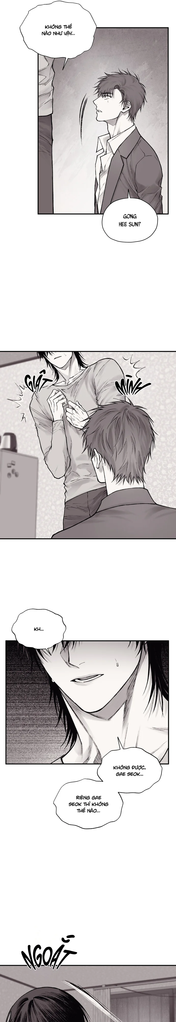 Gã Đàn Ông Dưới Căn Hầm Đang Bị Giam Cầm Trong Phòng Tôi Chapter 21 Trang 15