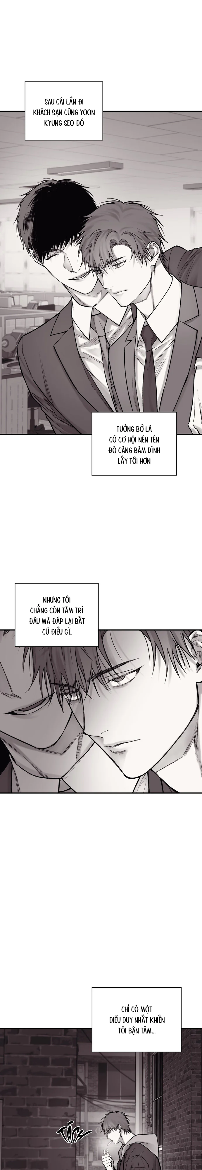 Gã Đàn Ông Dưới Căn Hầm Đang Bị Giam Cầm Trong Phòng Tôi Chapter 21 Trang 20