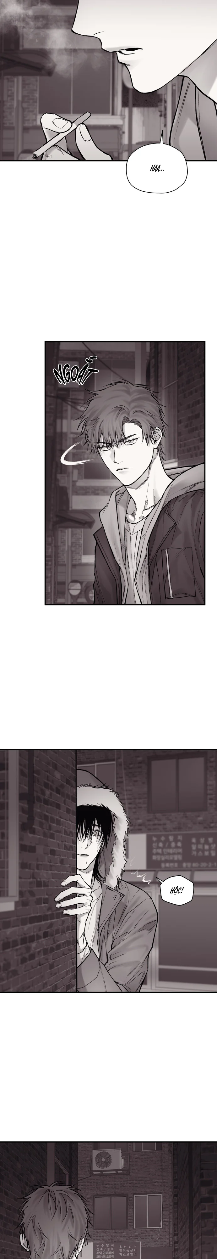 Gã Đàn Ông Dưới Căn Hầm Đang Bị Giam Cầm Trong Phòng Tôi Chapter 21 Trang 24