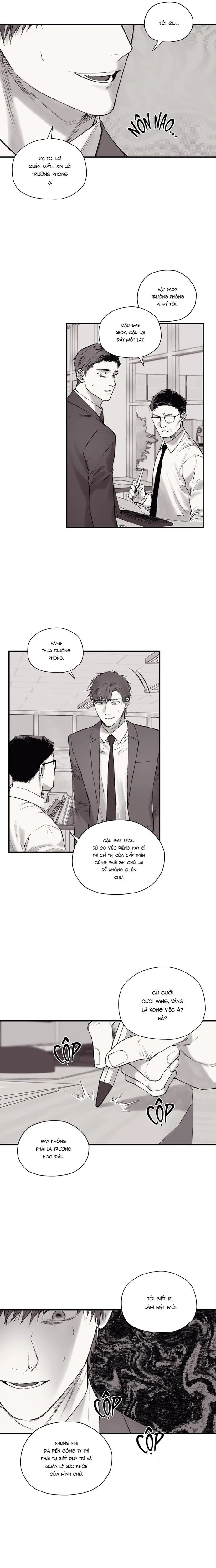 Gã Đàn Ông Dưới Căn Hầm Đang Bị Giam Cầm Trong Phòng Tôi Chapter 1 Trang 9