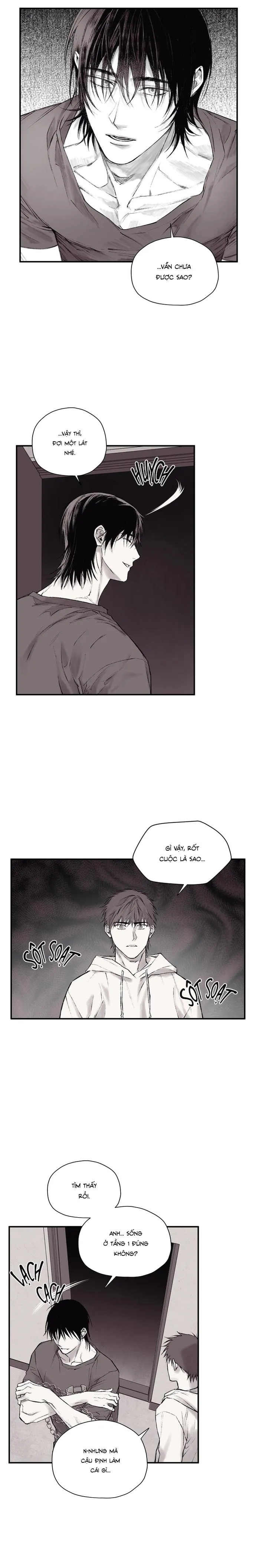 Gã Đàn Ông Dưới Căn Hầm Đang Bị Giam Cầm Trong Phòng Tôi Chapter 1 Trang 22