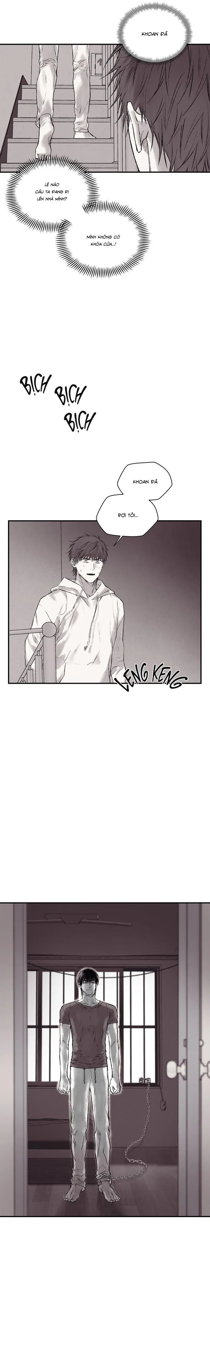 Gã Đàn Ông Dưới Căn Hầm Đang Bị Giam Cầm Trong Phòng Tôi Chapter 1 Trang 23
