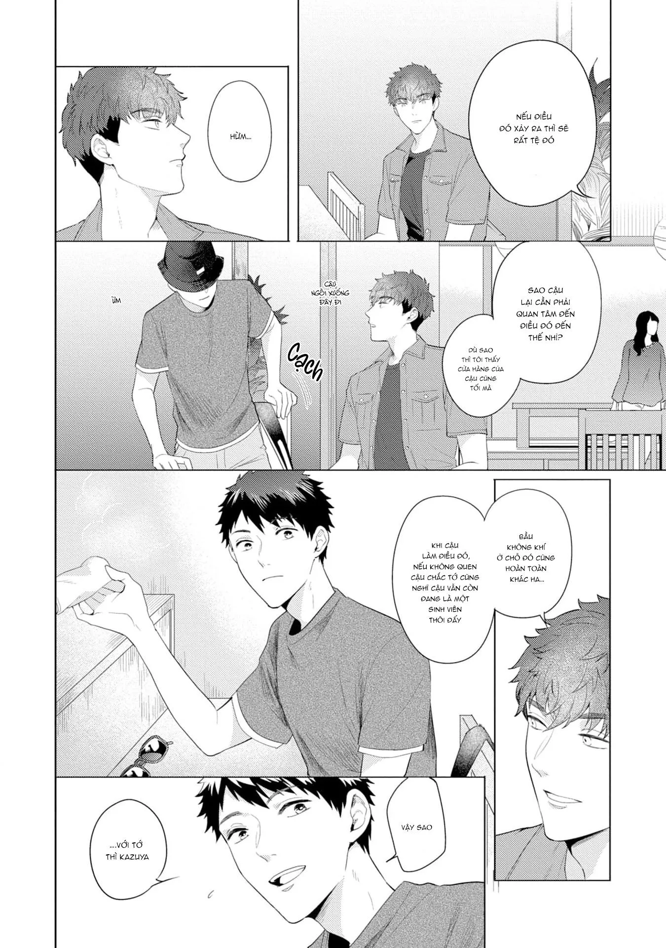 Gặp em ở thị trấn không sao Chapter 3 Trang 12