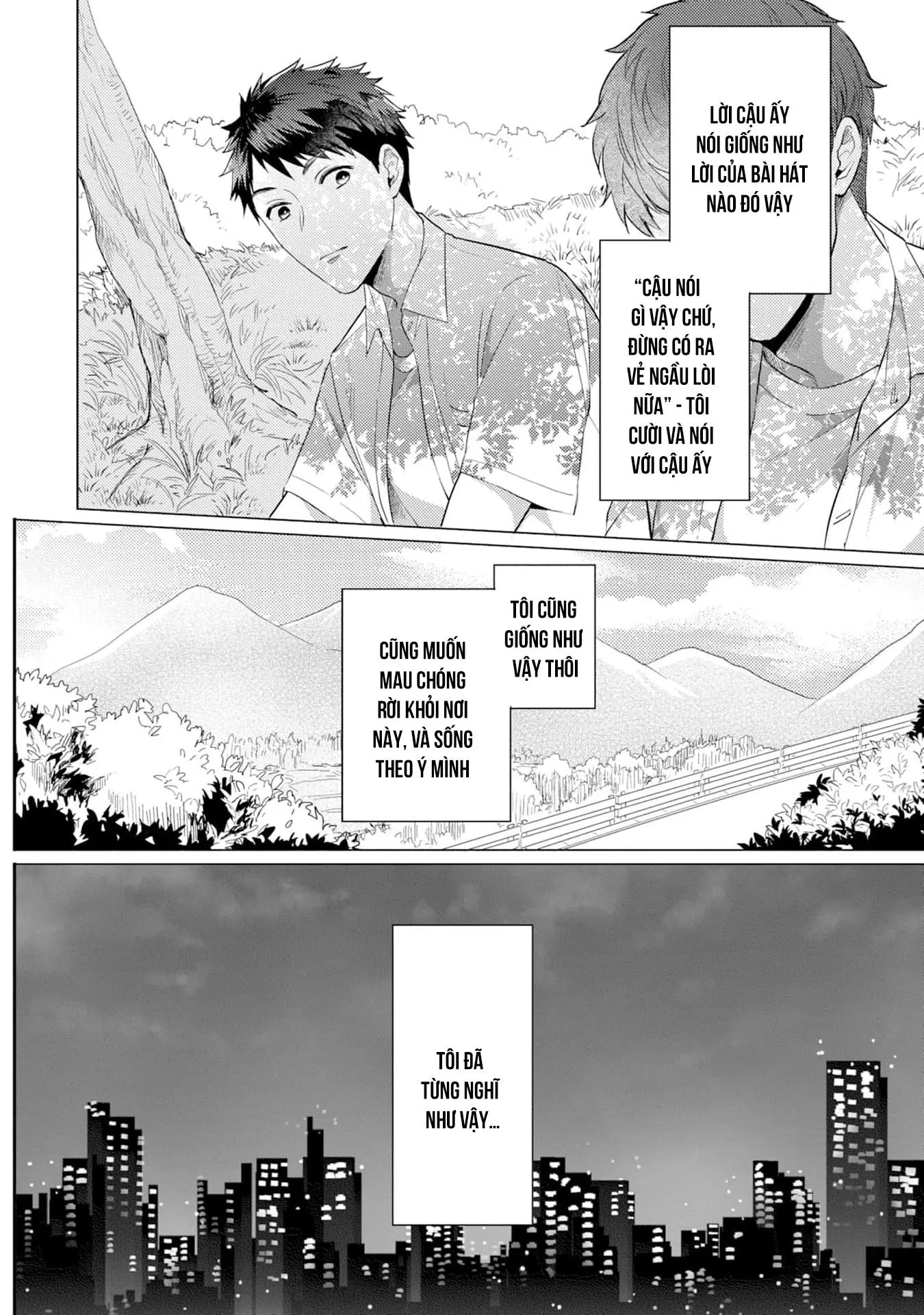 Gặp em ở thị trấn không sao Chapter 1 Trang 4