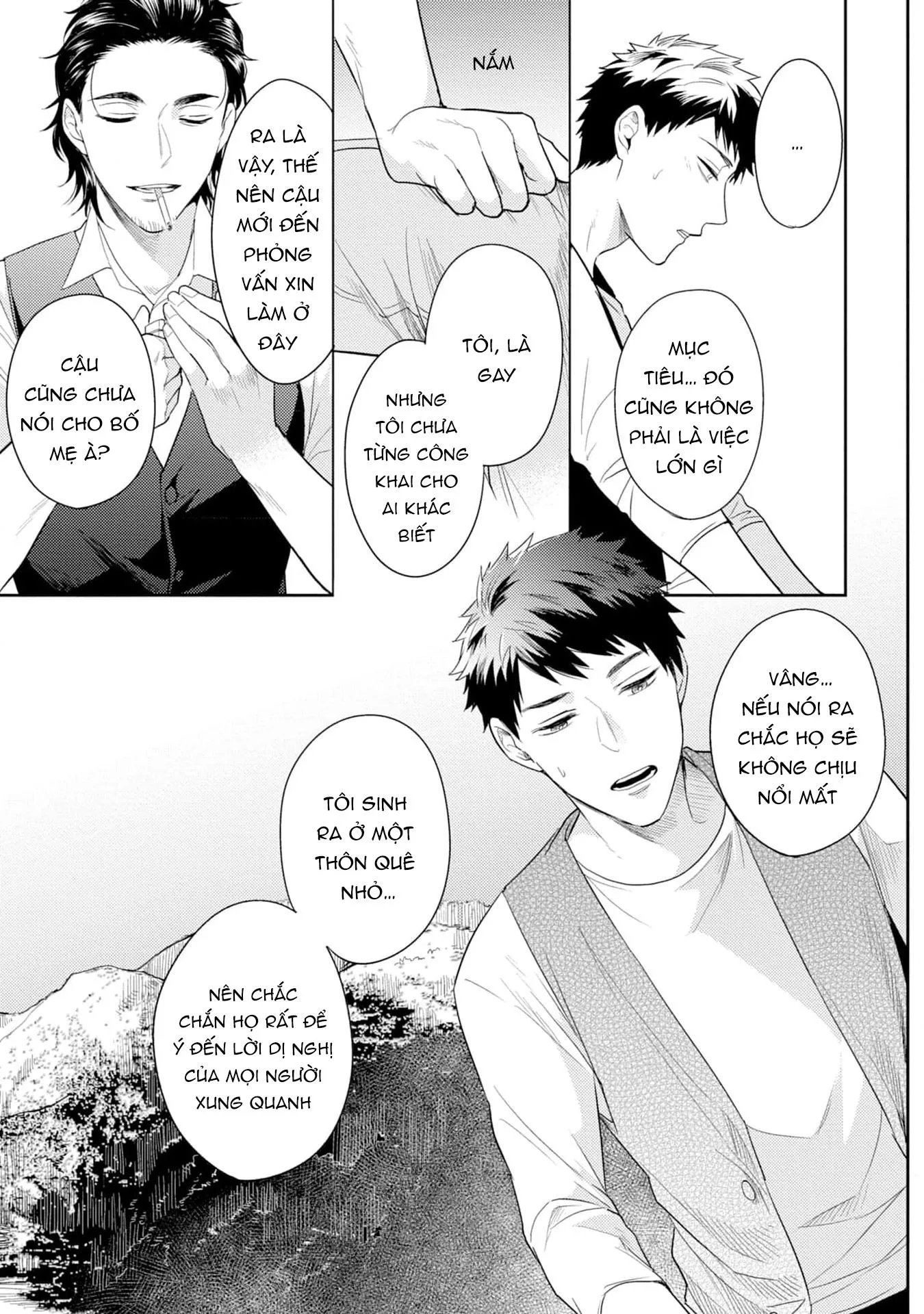 Gặp em ở thị trấn không sao Chapter 1 Trang 9