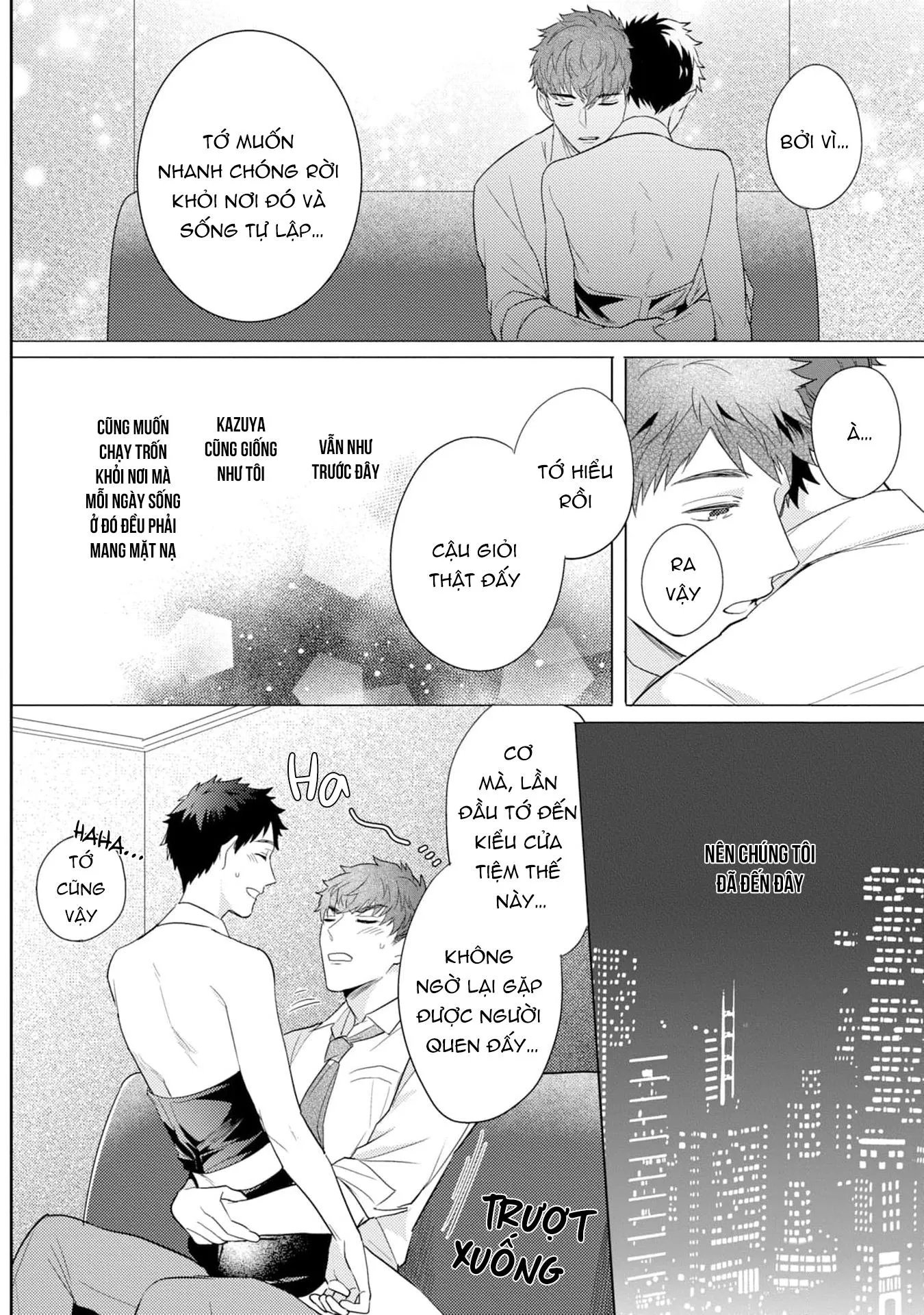 Gặp em ở thị trấn không sao Chapter 1 Trang 28