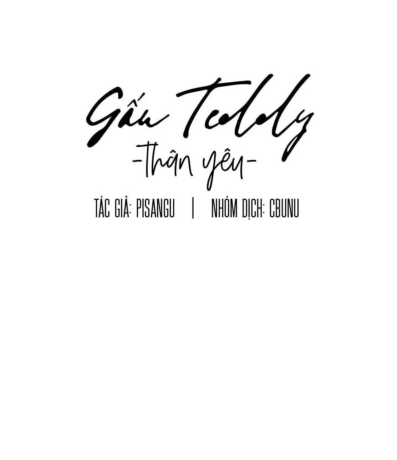 Gấu Teddy thân yêu Chapter 4 Trang 20