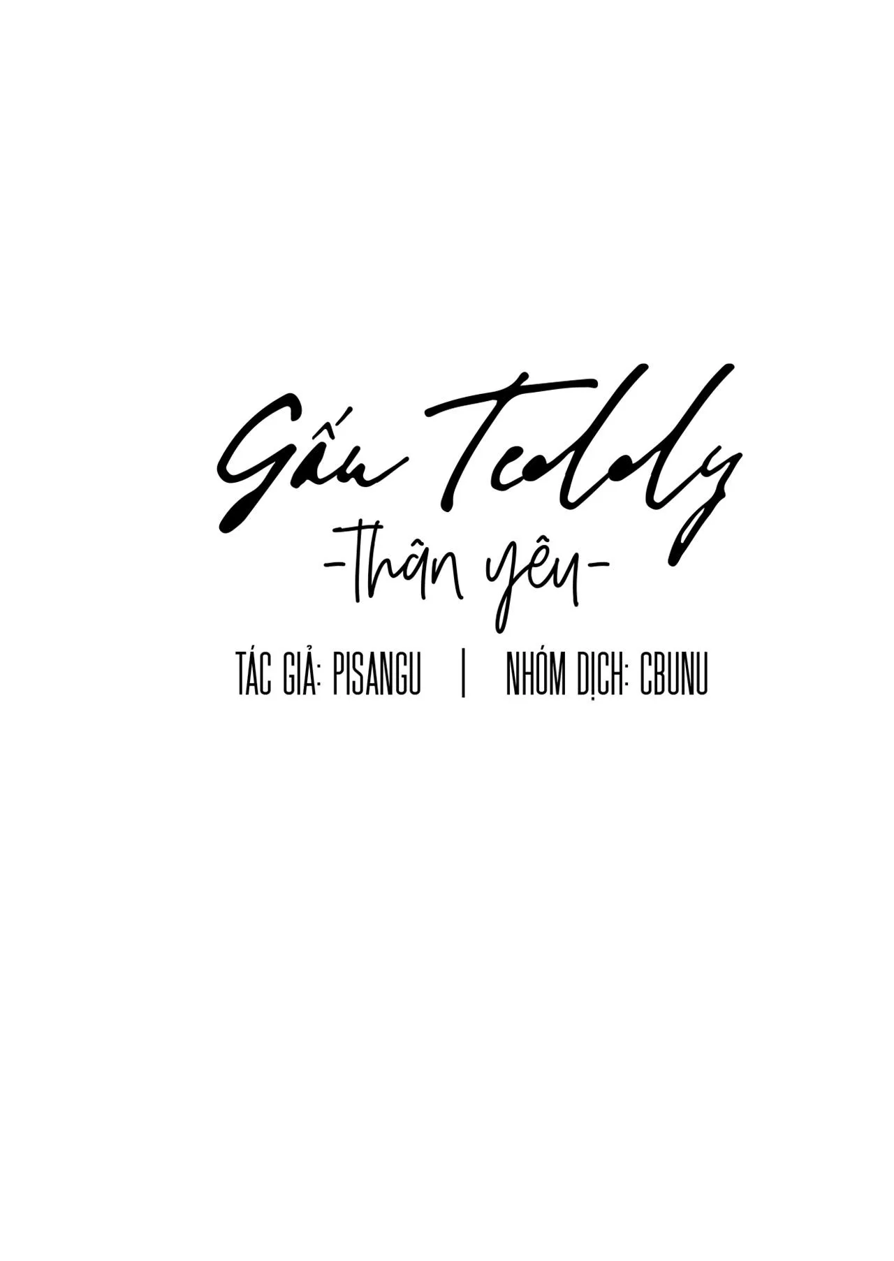 Gấu Teddy thân yêu Chapter 9 Trang 15