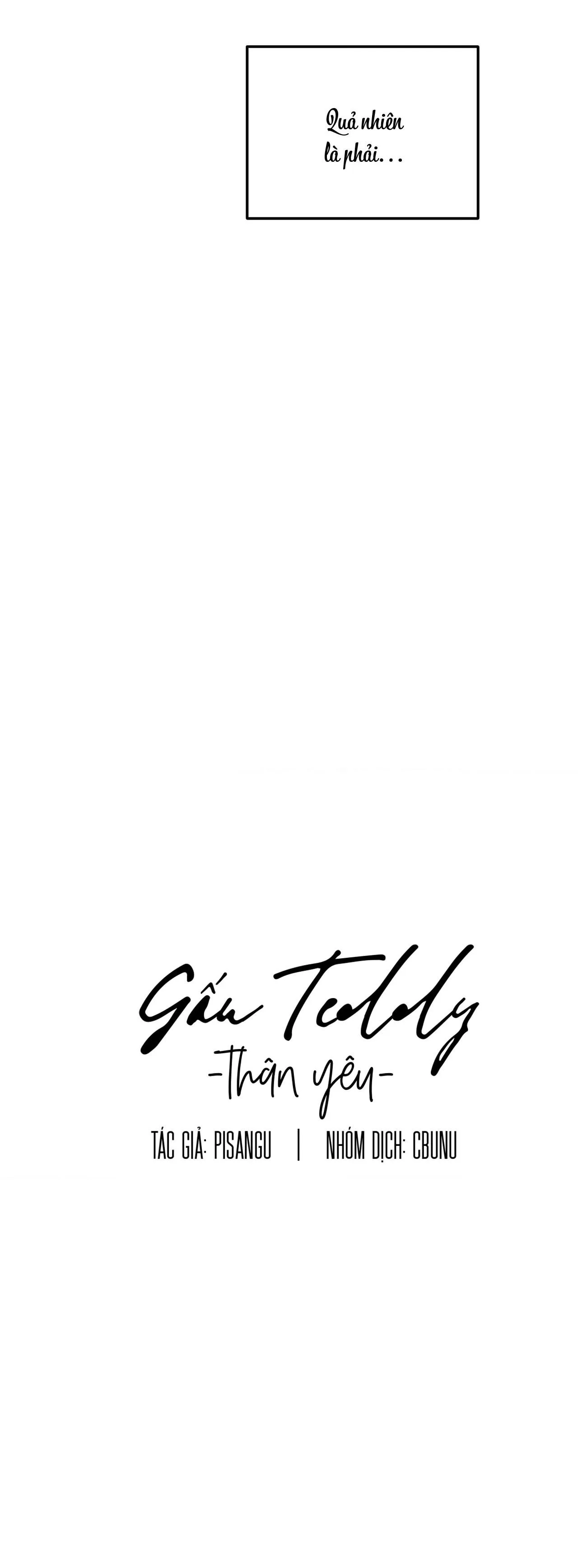 Gấu Teddy thân yêu Chapter 18 Trang 33