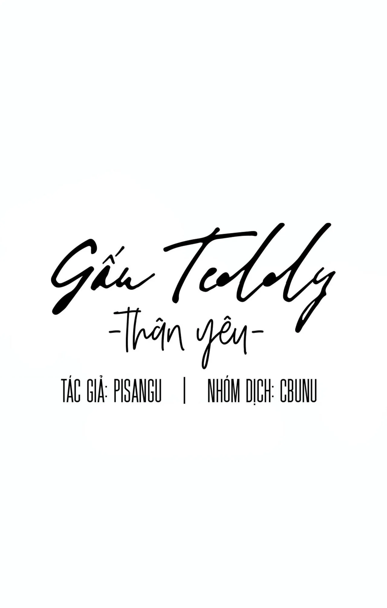 Gấu Teddy thân yêu Chapter 35 Trang 21