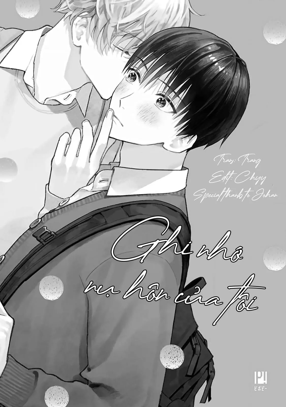 Ghi Nhớ Nụ Hôn Của Tôi Chapter 1 Trang 3