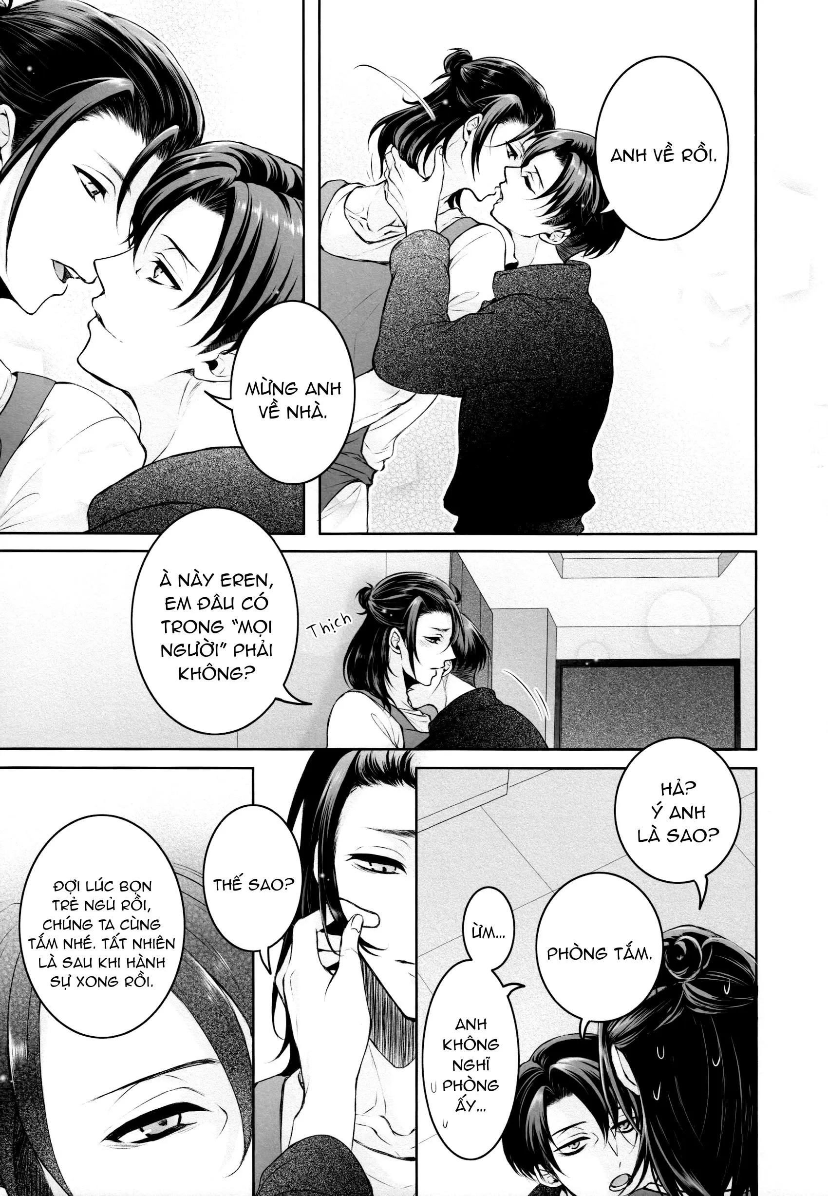 Gia Đình Sum Hợp(Levi×Eren) Chapter 1 Trang 15