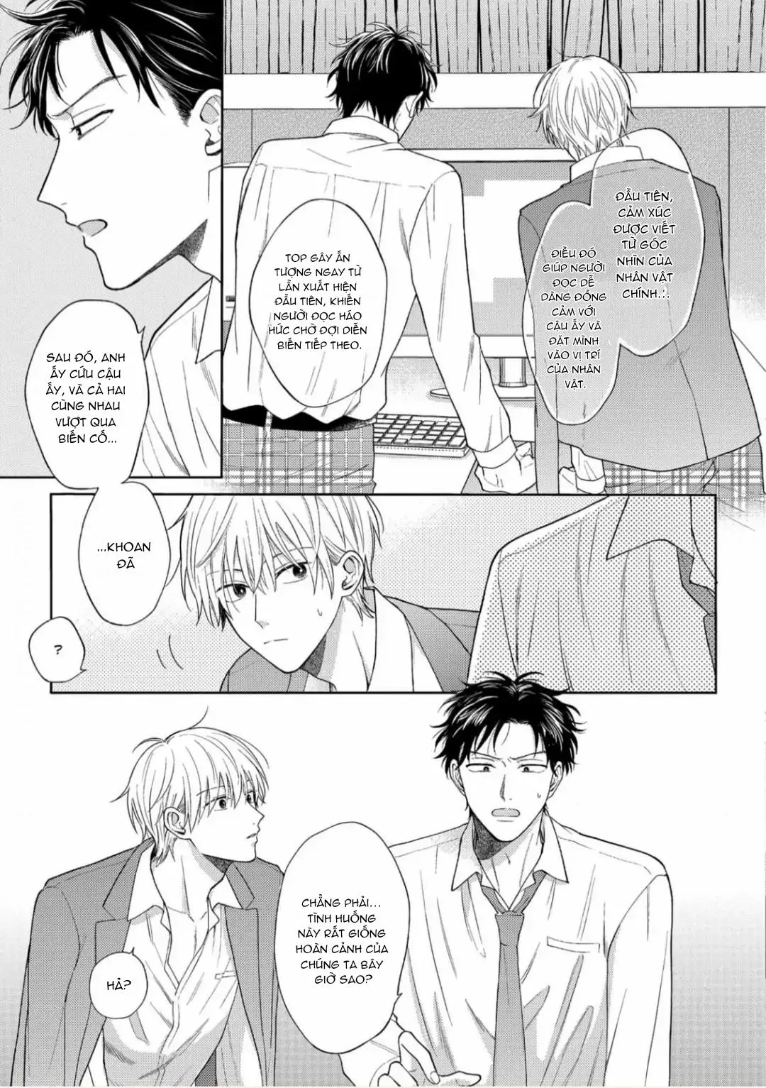 Giấc Mơ Kỳ Lạ Của Tổ Biên Tập BL Chapter 2 Trang 11