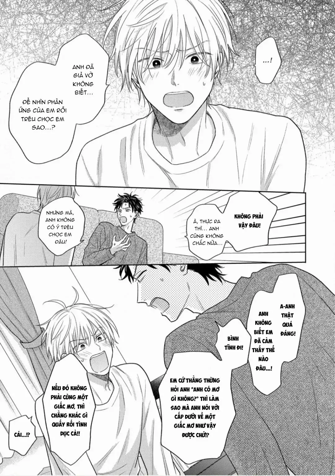 Giấc Mơ Kỳ Lạ Của Tổ Biên Tập BL Chapter 4 Trang 11