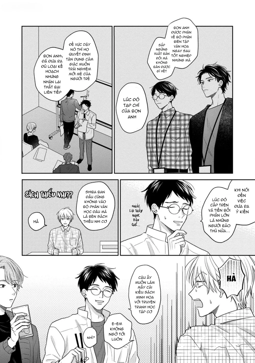 Giấc Mơ Kỳ Lạ Của Tổ Biên Tập BL Chapter 10 Trang 20