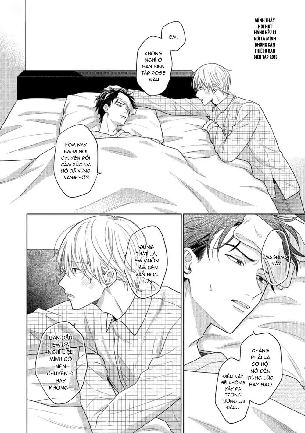 Giấc Mơ Kỳ Lạ Của Tổ Biên Tập BL Chapter 10 Trang 22