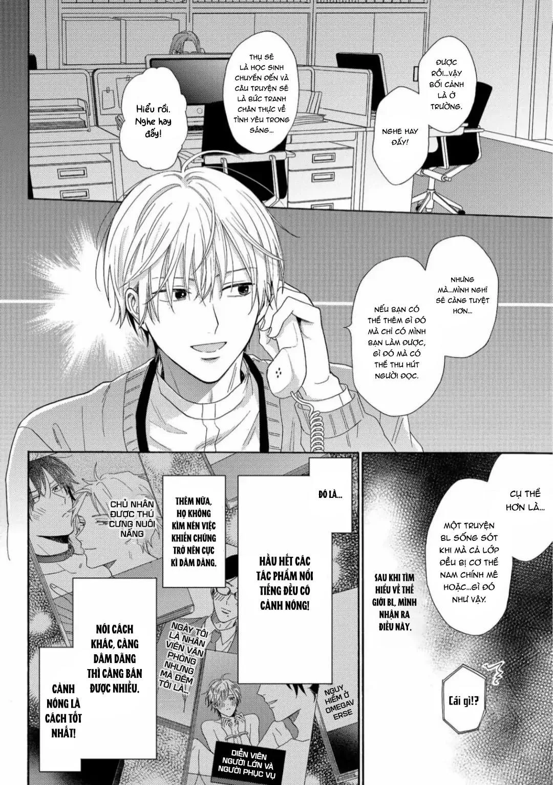 Giấc Mơ Kỳ Lạ Của Tổ Biên Tập BL Chapter 1 Trang 18