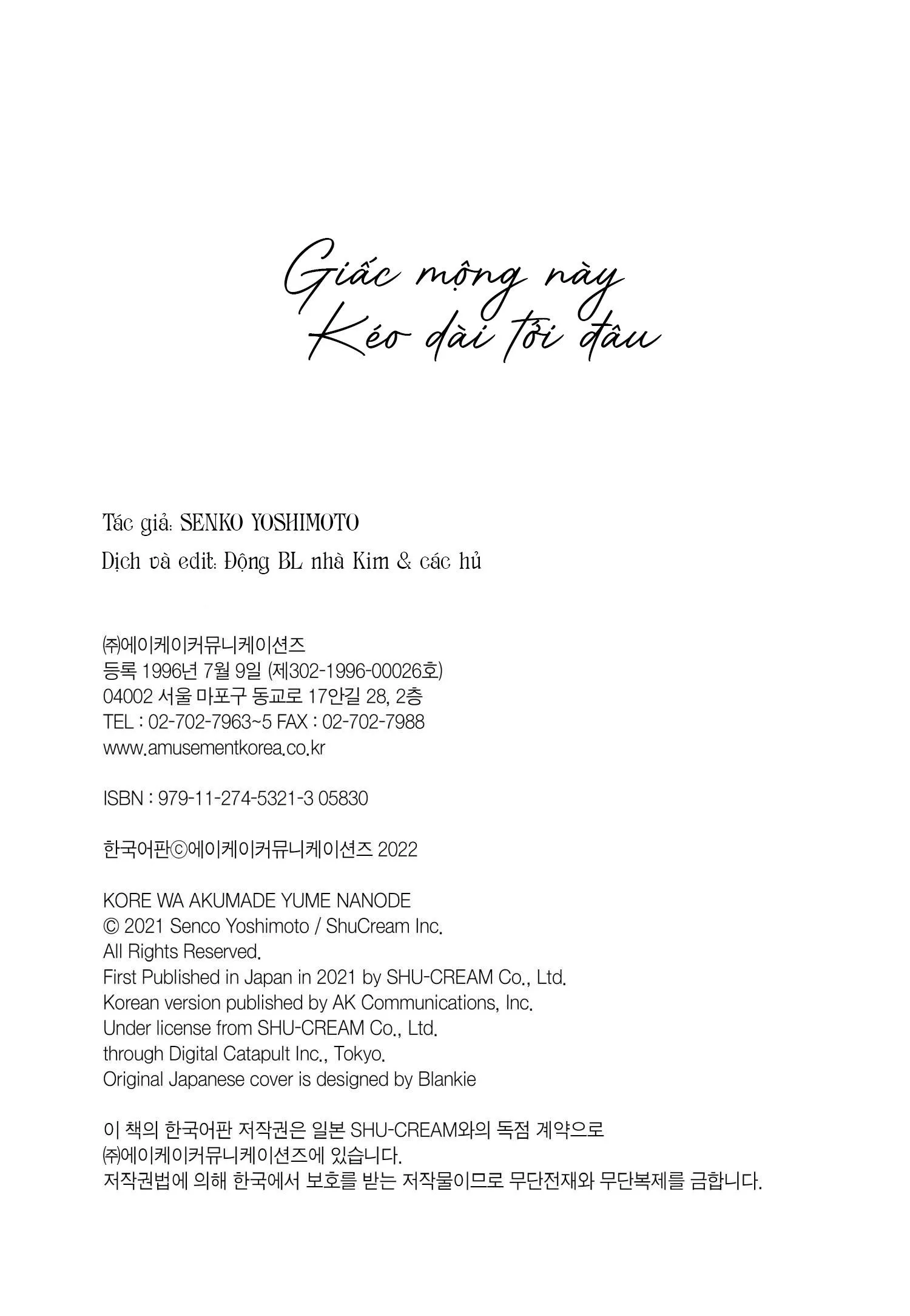 GIẤC MỘNG NÀY KÉO DÀI TỚI ĐÂU Chapter 1 Trang 35