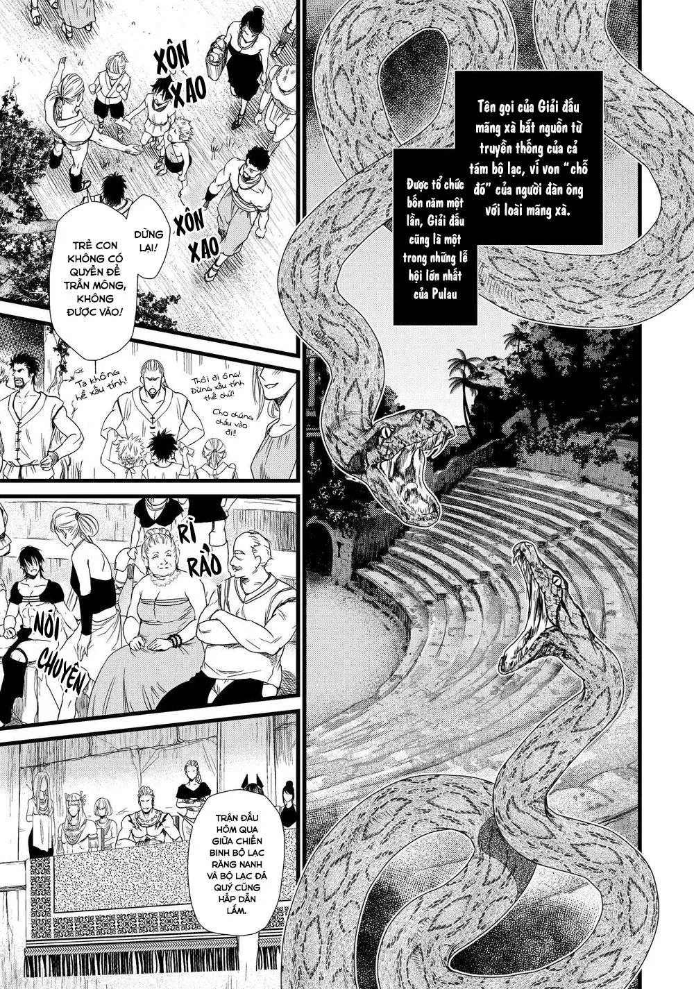 Giải Đấu Mãng Xà Chapter 2 Trang 17