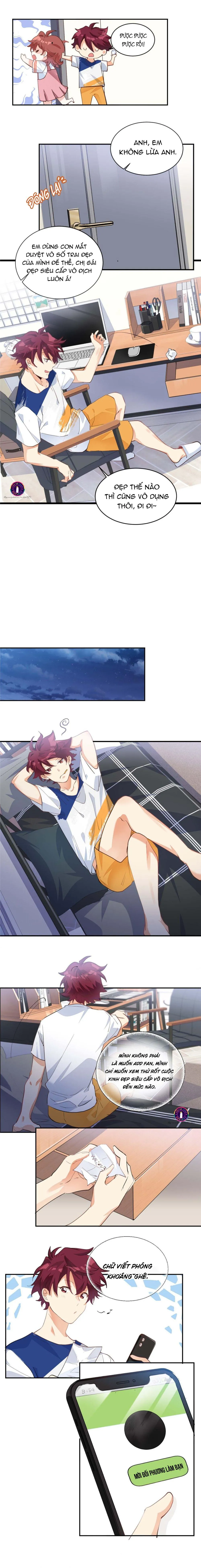 (END) Giáo Bá Yêu Đương Qua Mạng Bị Lật Xe Rồi! Chapter 2 Trang 5