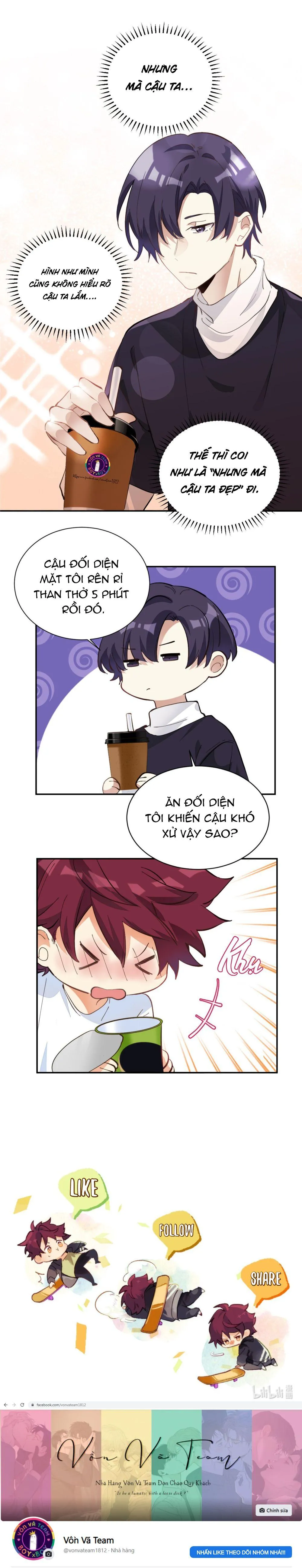 (END) Giáo Bá Yêu Đương Qua Mạng Bị Lật Xe Rồi! Chapter 5 Trang 8