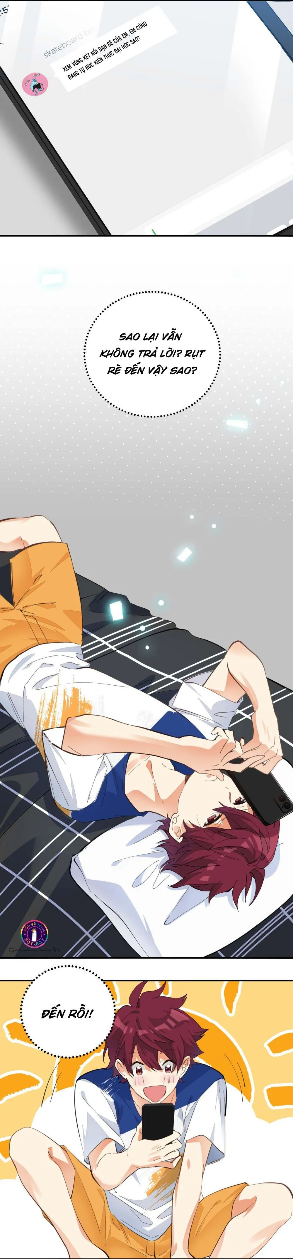 (END) Giáo Bá Yêu Đương Qua Mạng Bị Lật Xe Rồi! Chapter 6 Trang 6