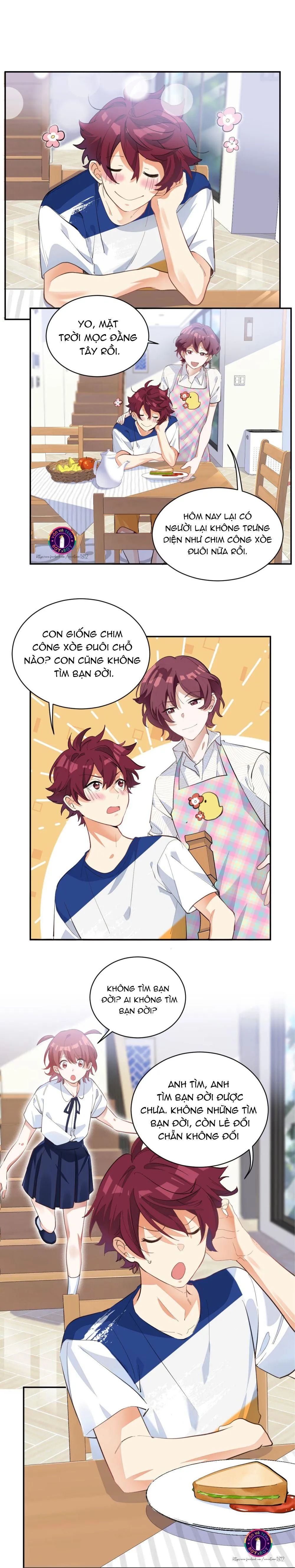 (END) Giáo Bá Yêu Đương Qua Mạng Bị Lật Xe Rồi! Chapter 6 Trang 8