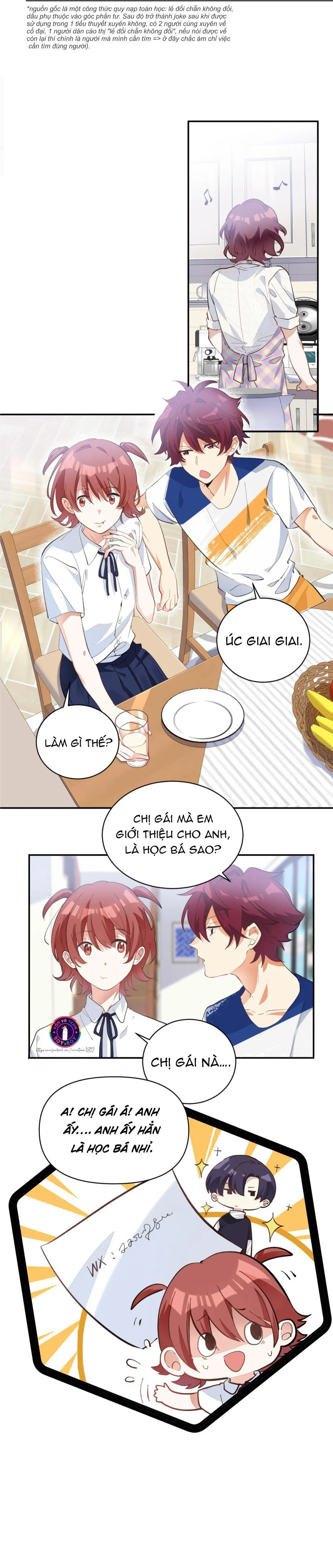 (END) Giáo Bá Yêu Đương Qua Mạng Bị Lật Xe Rồi! Chapter 6 Trang 9