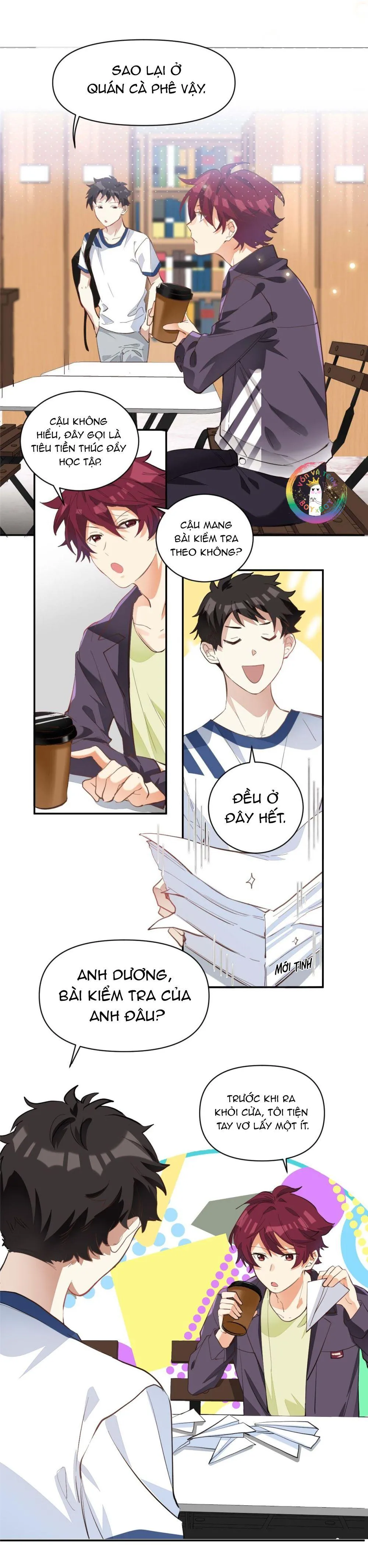 (END) Giáo Bá Yêu Đương Qua Mạng Bị Lật Xe Rồi! Chapter 8 Trang 5