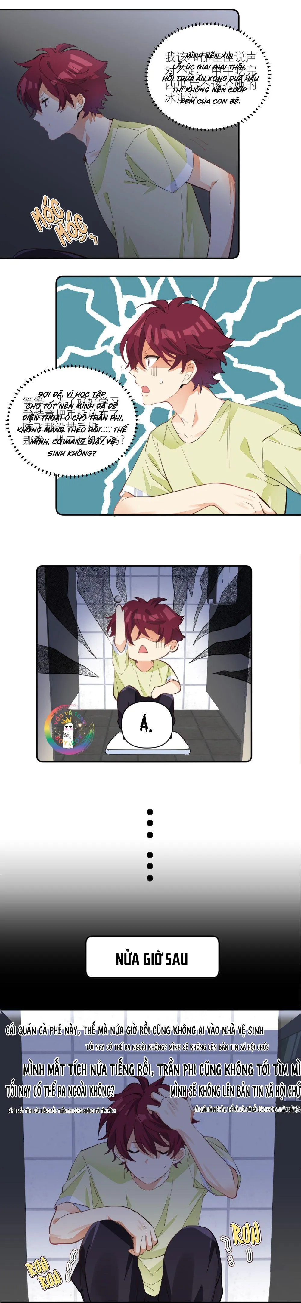 (END) Giáo Bá Yêu Đương Qua Mạng Bị Lật Xe Rồi! Chapter 8 Trang 8