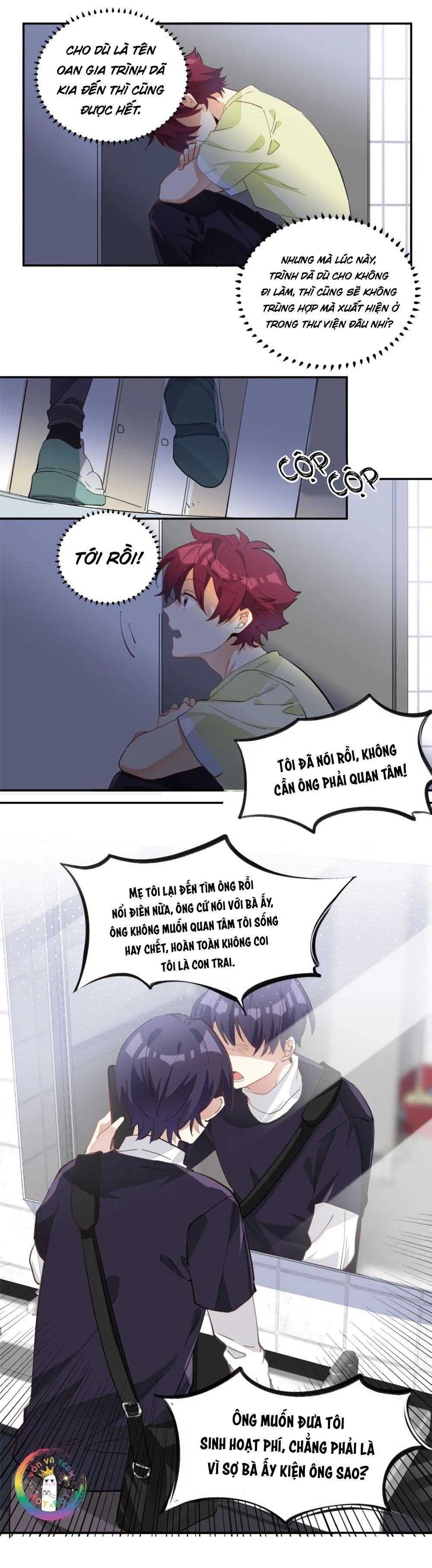 (END) Giáo Bá Yêu Đương Qua Mạng Bị Lật Xe Rồi! Chapter 8 Trang 10