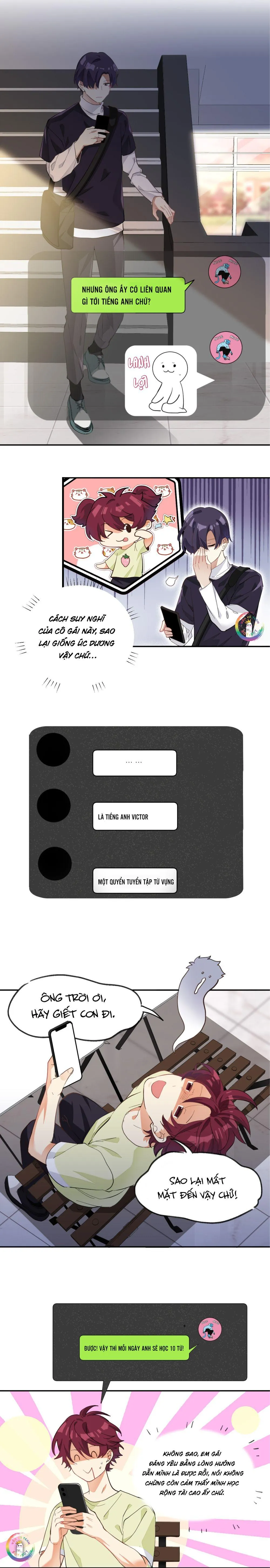 (END) Giáo Bá Yêu Đương Qua Mạng Bị Lật Xe Rồi! Chapter 10 Trang 5