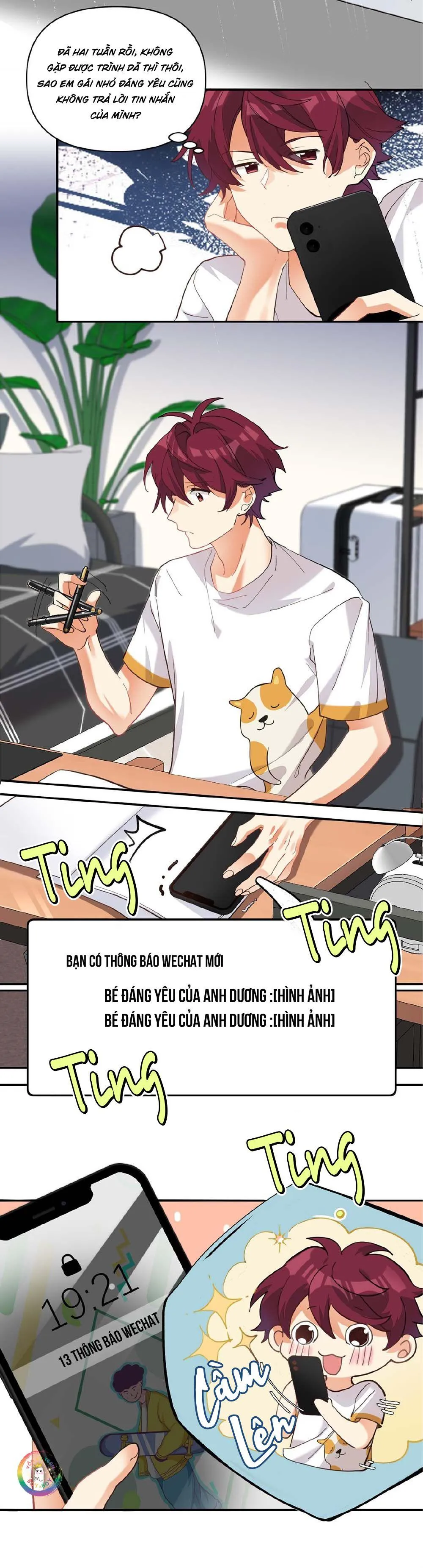 (END) Giáo Bá Yêu Đương Qua Mạng Bị Lật Xe Rồi! Chapter 13 Trang 10