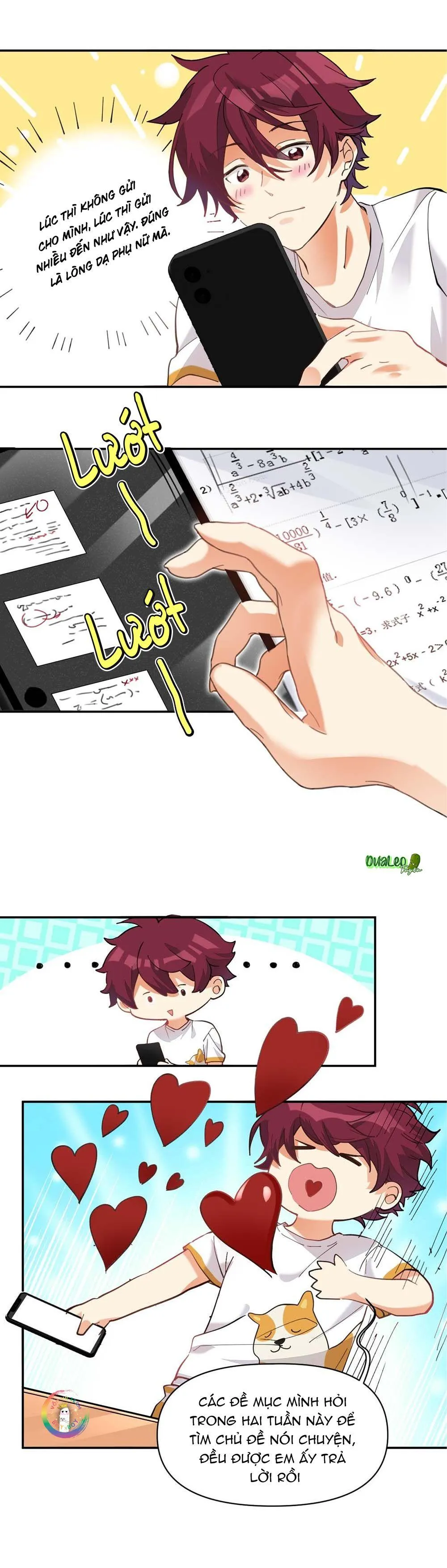 (END) Giáo Bá Yêu Đương Qua Mạng Bị Lật Xe Rồi! Chapter 13 Trang 11