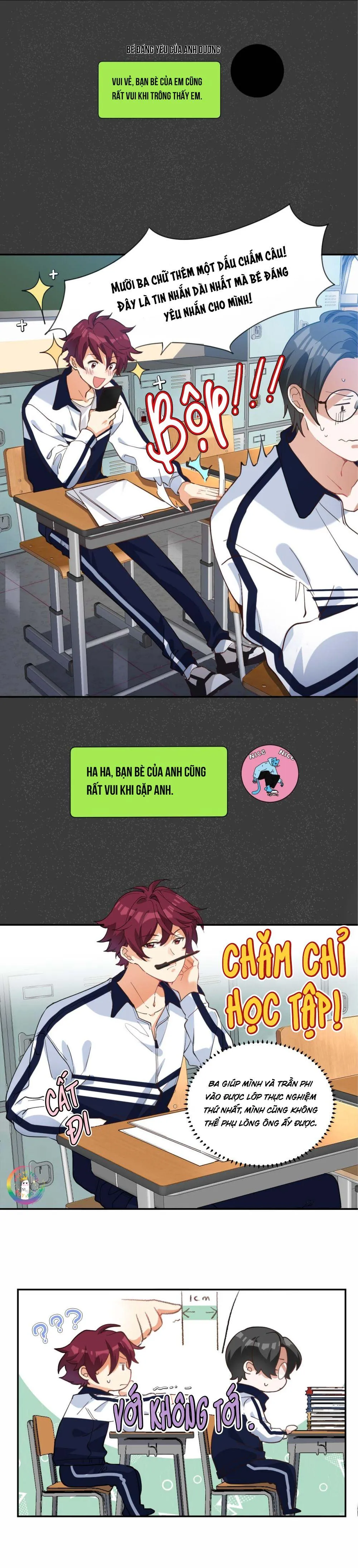 (END) Giáo Bá Yêu Đương Qua Mạng Bị Lật Xe Rồi! Chapter 14 Trang 5