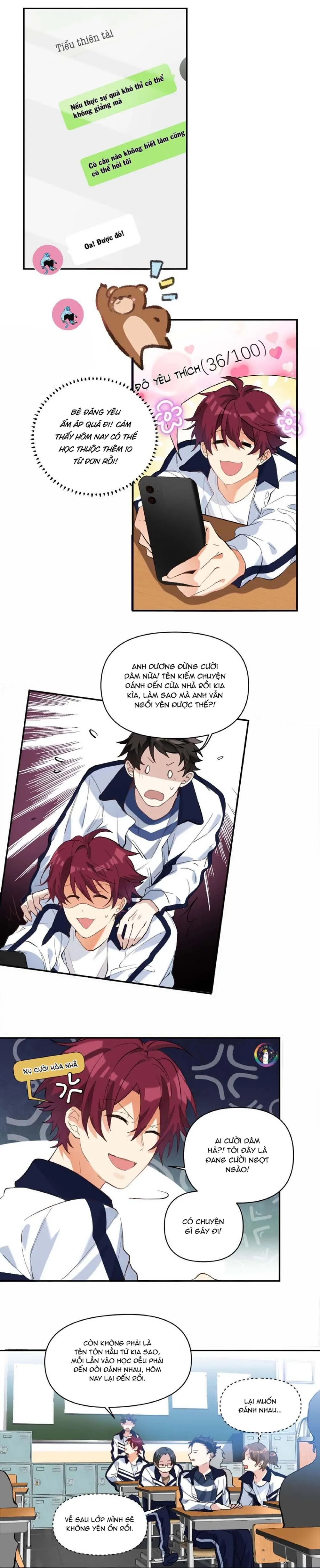 (END) Giáo Bá Yêu Đương Qua Mạng Bị Lật Xe Rồi! Chapter 15 Trang 3