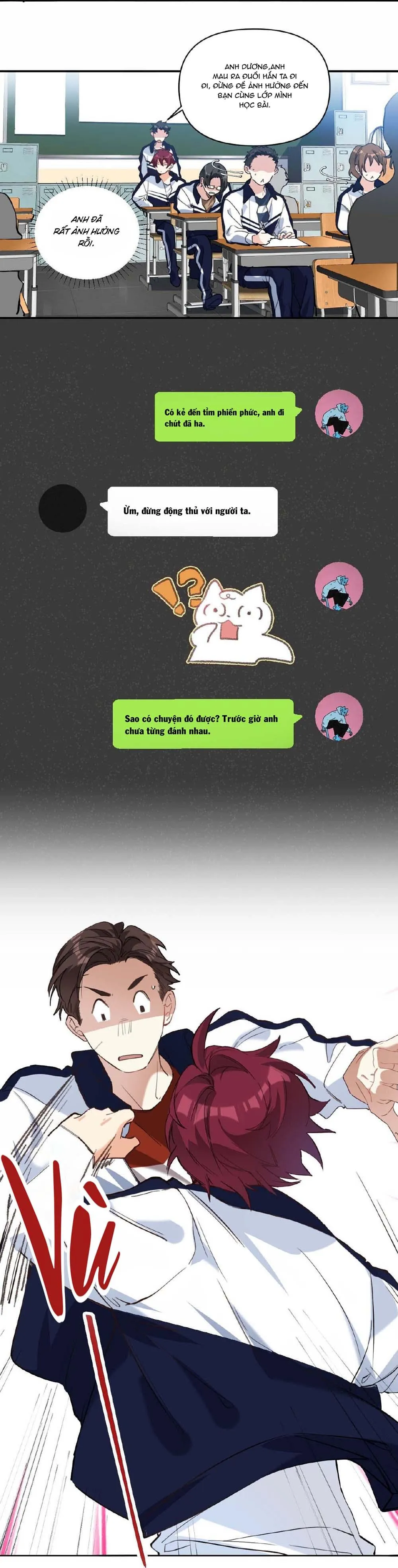 (END) Giáo Bá Yêu Đương Qua Mạng Bị Lật Xe Rồi! Chapter 15 Trang 4