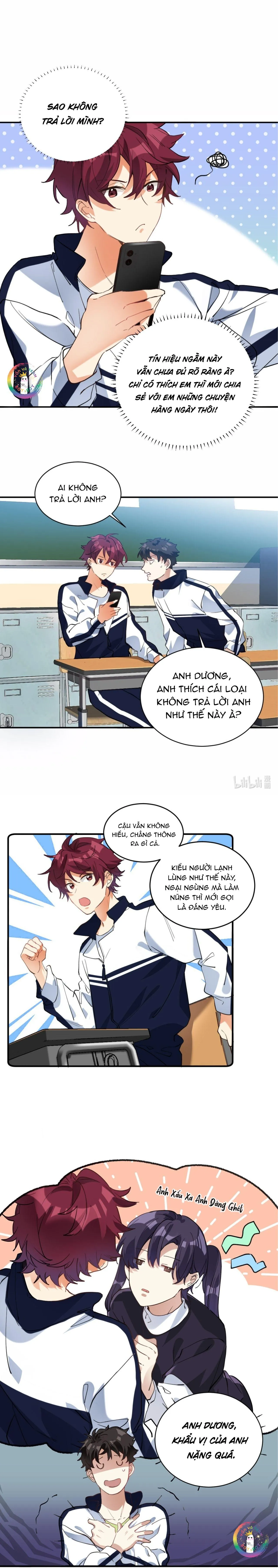 (END) Giáo Bá Yêu Đương Qua Mạng Bị Lật Xe Rồi! Chapter 18 Trang 4