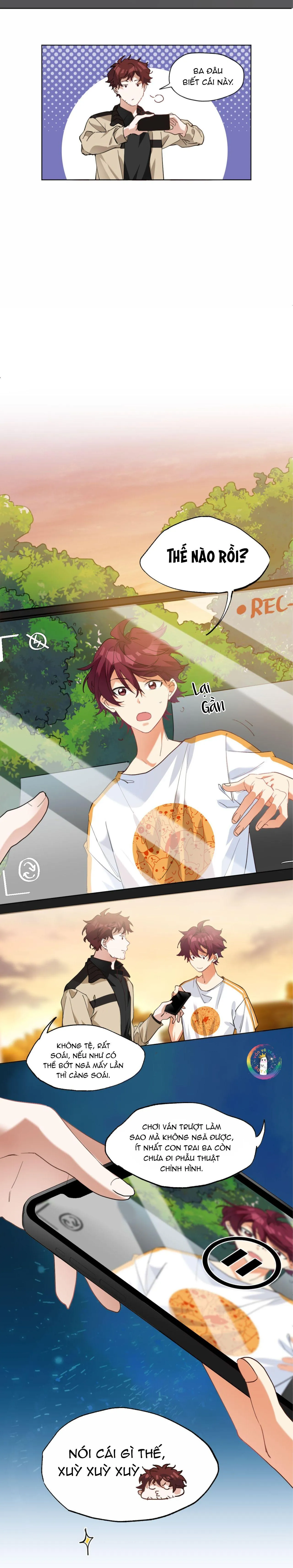 (END) Giáo Bá Yêu Đương Qua Mạng Bị Lật Xe Rồi! Chapter 19 Trang 8