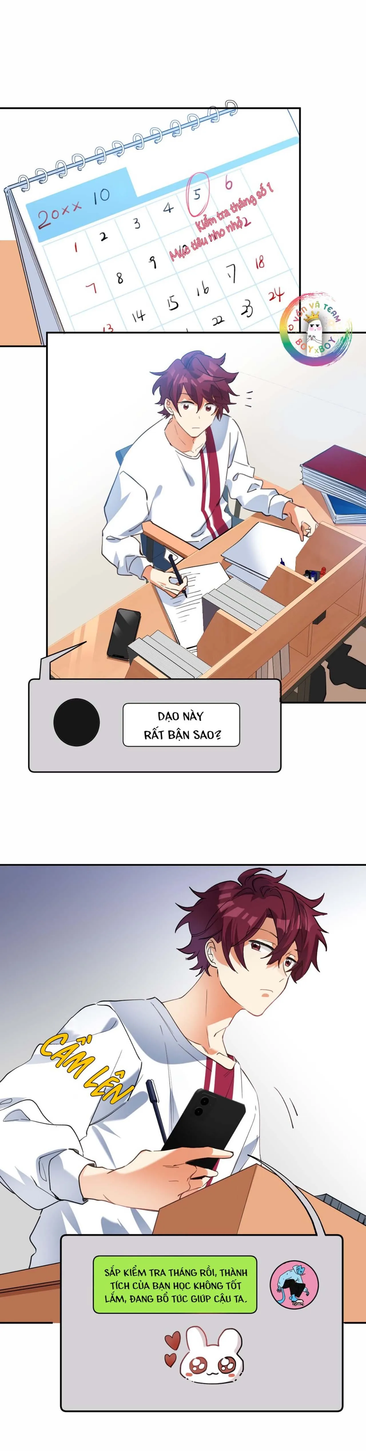 (END) Giáo Bá Yêu Đương Qua Mạng Bị Lật Xe Rồi! Chapter 20 Trang 7