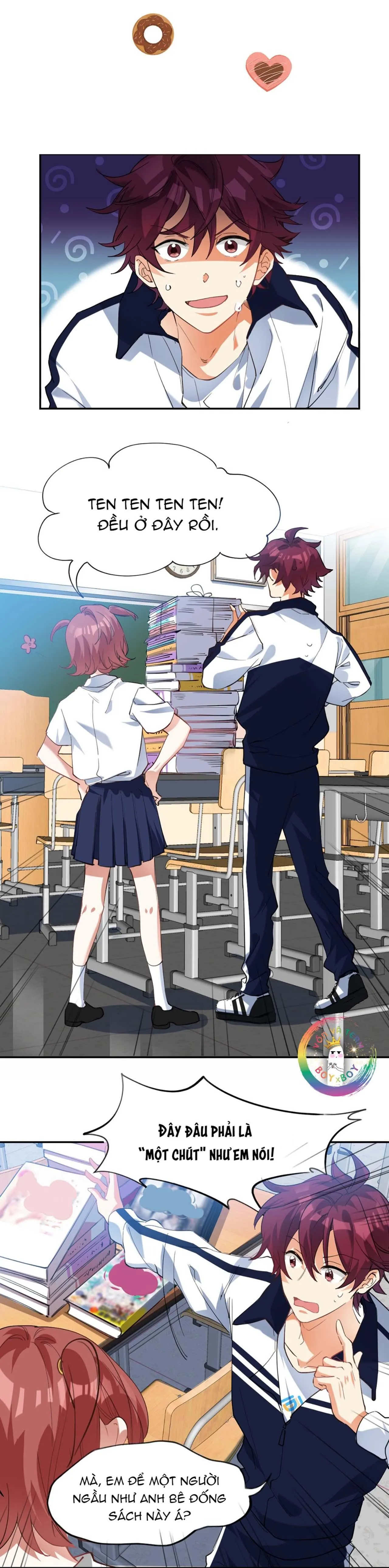 (END) Giáo Bá Yêu Đương Qua Mạng Bị Lật Xe Rồi! Chapter 20 Trang 10