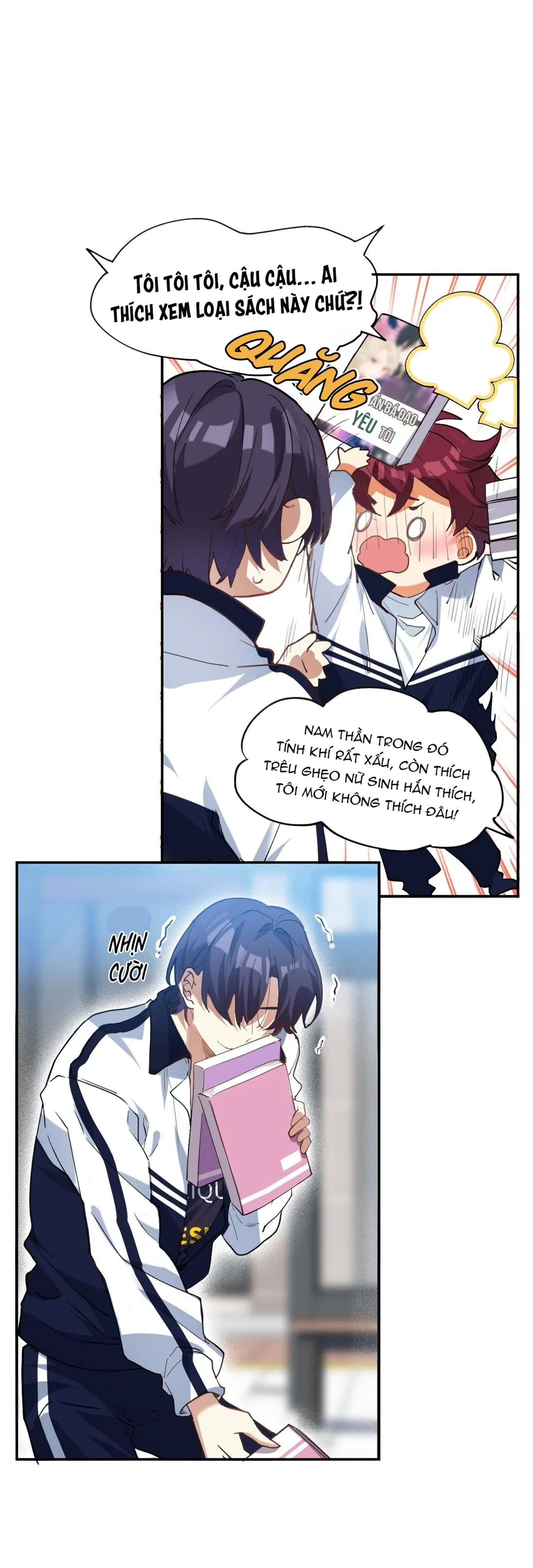 (END) Giáo Bá Yêu Đương Qua Mạng Bị Lật Xe Rồi! Chapter 21 Trang 3