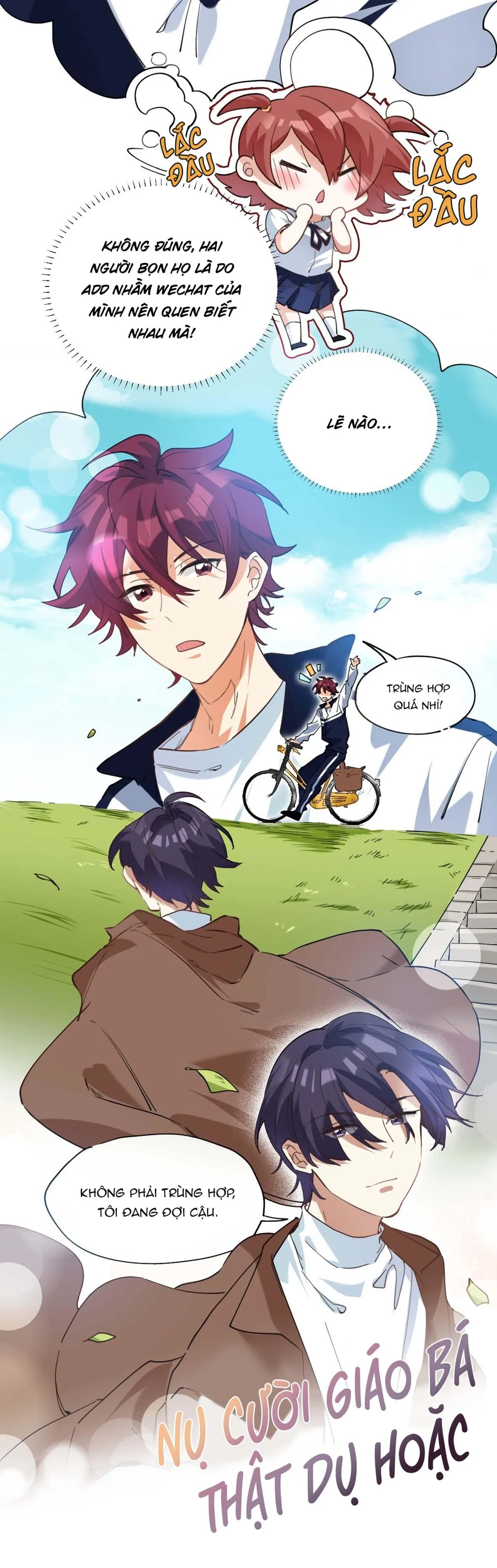 (END) Giáo Bá Yêu Đương Qua Mạng Bị Lật Xe Rồi! Chapter 21 Trang 5
