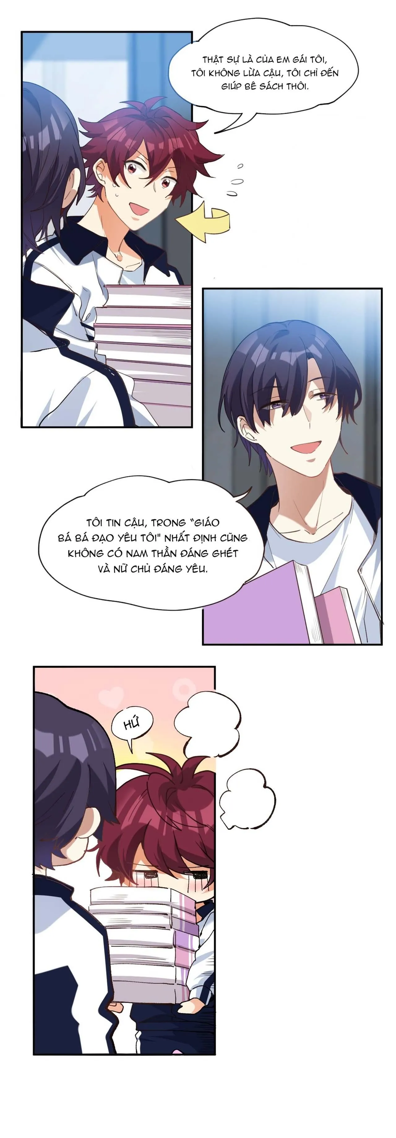 (END) Giáo Bá Yêu Đương Qua Mạng Bị Lật Xe Rồi! Chapter 21 Trang 7